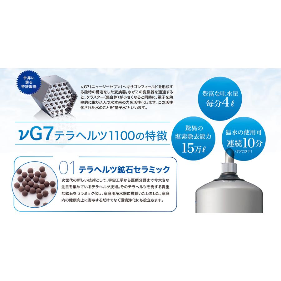 νG7テラヘルツウォーター テラヘルツ1100 νGウォーター ステンレス