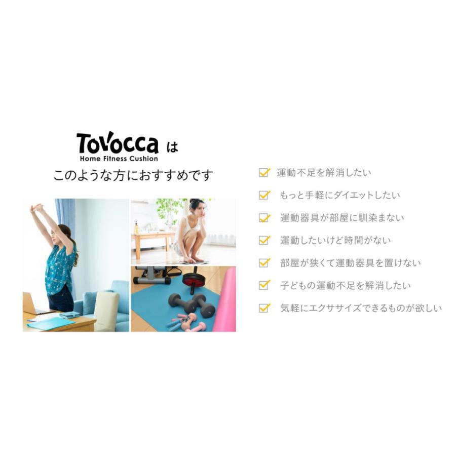正規販売店 トボッカ TOVOCCA グレー クッション型トランポリン 日本製