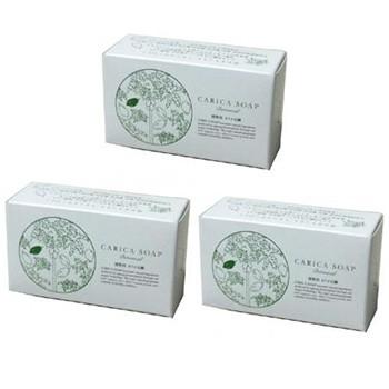植物性カリカ石鹸 100g 3個セット パパイアの発酵食品である『カリカセラピPS-501』を贅沢に配合 植物性カリカ石鹸 100g 3個セット パパイアの発酵食品である