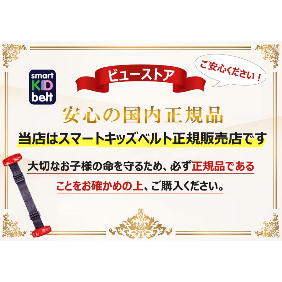 正規販売店 スマートキッズベルト 2個セット メテオAPAC 国内正規品 子ども用携帯シートベルト 収納ポーチ付き  Eマーク認定品の画像