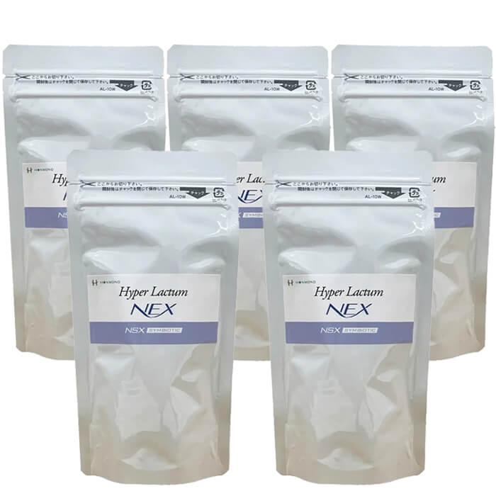ハイパーラクタムNEX ネックス 75カプセル 5個セット NS乳酸菌