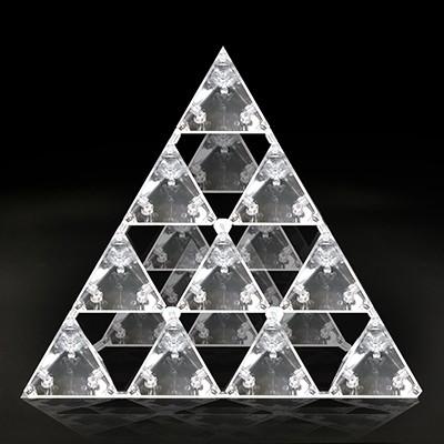 【中古】 五つの正多面体と七基のピラミッド 正規販売店 正四面体 カタカムナ ゴッドピラミッド 丸山修寛医師開発