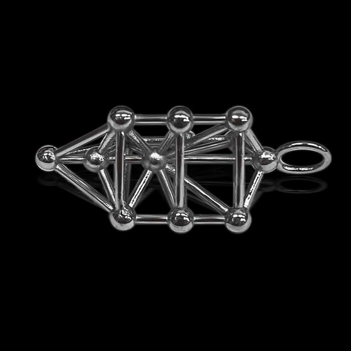 パドマ ネックレストップ チャーム サージカルステンレス SUS304