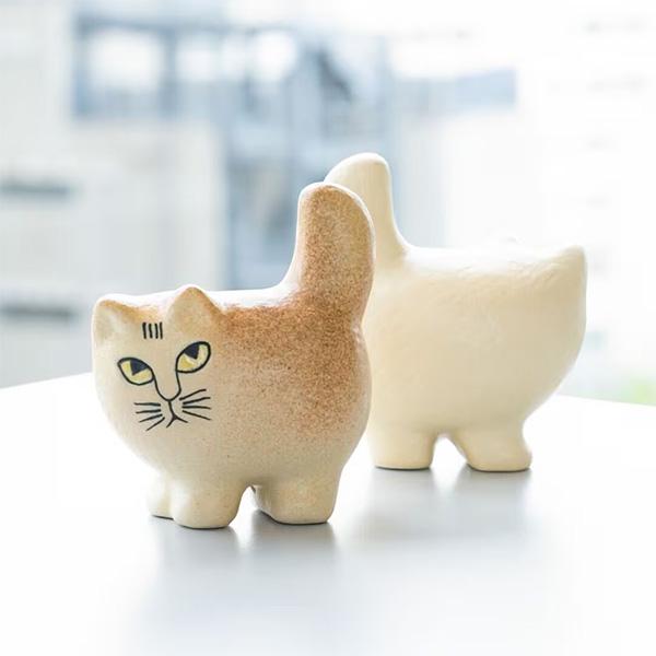 Lisa Larson（リサラーソン） モア ミニ 猫 置物 ねこ 置き物
