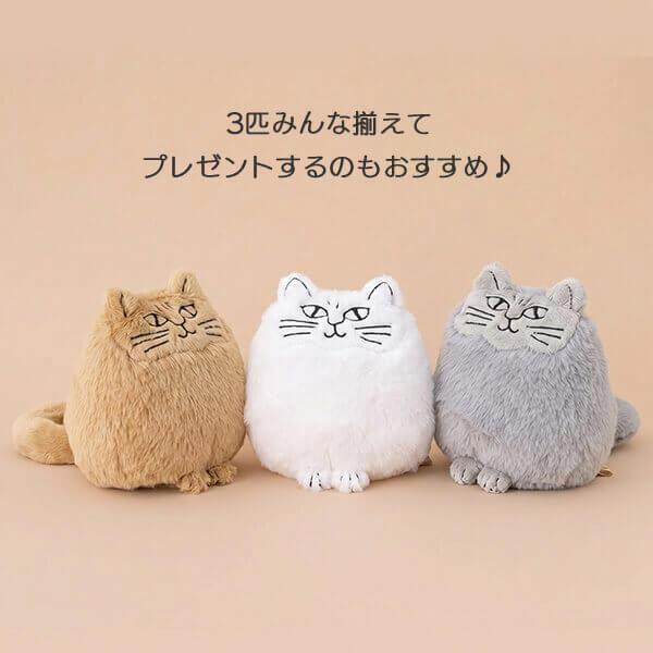 Lisa Larson（リサラーソン） ぬいぐるみ 猫 ねこ ソルト ペッパー