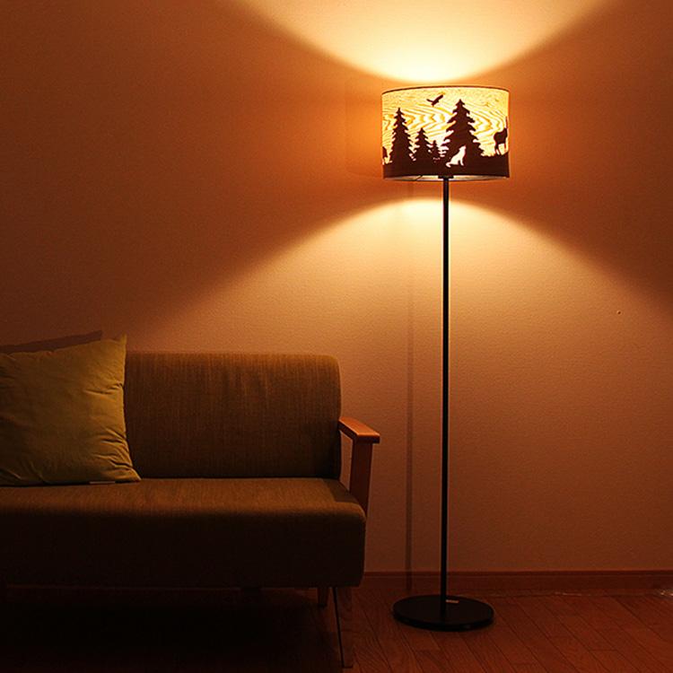 ユーワ 北欧レトロ フロアライト フロアランプ スタンドライト 間接照明照明器具 YOUWA（ユーワ） フロアライト led おしゃれ 調光 間接照明 スタンド