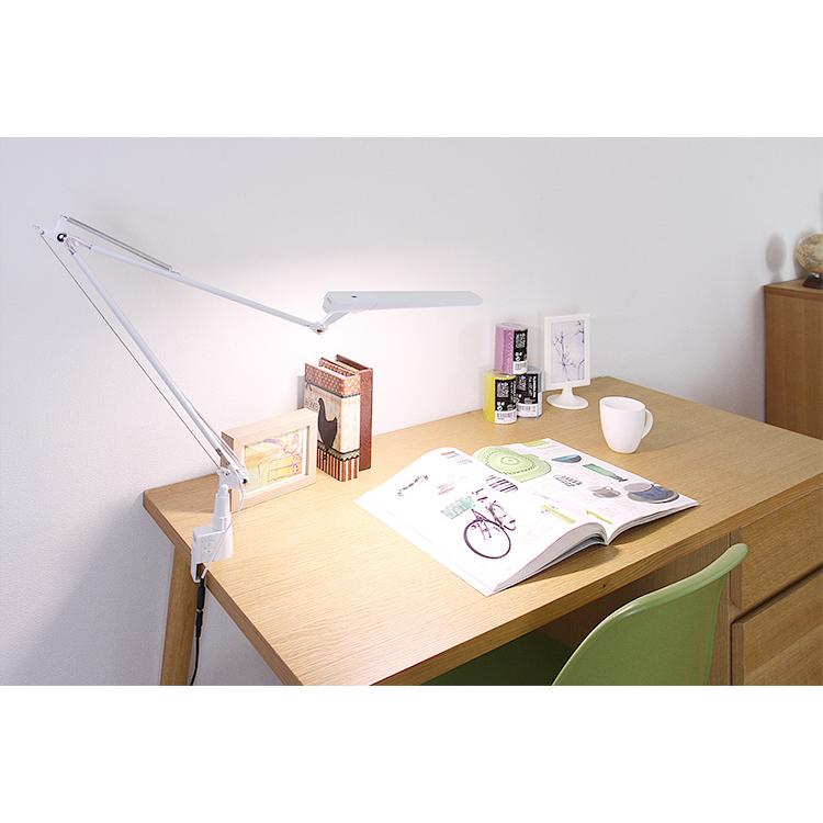 LEDデスクライト LED ブラック ホワイト ブラウン おしゃれ シンプル 照明 間接照明 リビング ダイニング レディックエグザームディーバ LEX-966 | ブランド登録なし | 06