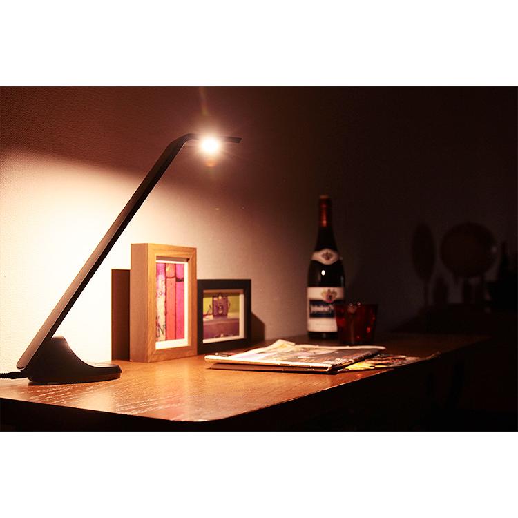 デスクライト LED 電気スタンド 卓上ライト おしゃれ 照明 卓上照明 ライト 学習机 間接照明 リビング ダイニング レディックエグザーム モノ MN-102 スワン電器 | スワン電器 | 07
