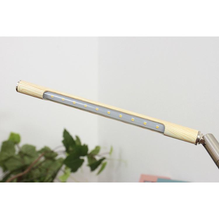 USB 木目調 LED スタンドライト GH-ULEA10 シリーズ デスクライト デスクスタンド 目に優しい 学習机 |  | 05