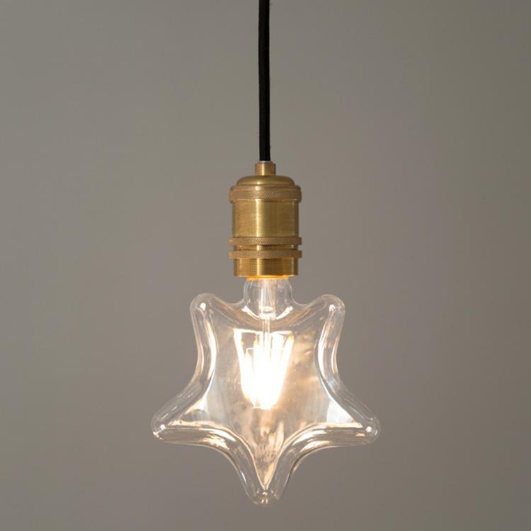 VINTAGE LED STAR BULB ビンテージ スター バルブ E26/3.2W 全方向型