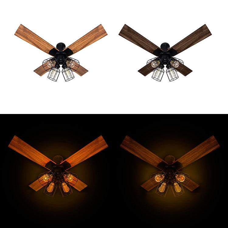 シーリングファンライト シーリングライト ファン付き照明 リビング