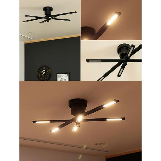 シーリングライト おしゃれ LED 6灯 シンプル モダン 照明器具 天井