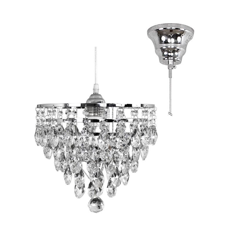 ペンダントライト おしゃれ 照明 照明器具 シャンデリア 1灯 ガラス 間接照明 カフェ ダイニング リビング キッチン  姫系 レディーン 食卓 LED 対応 | ブランド登録なし | 02