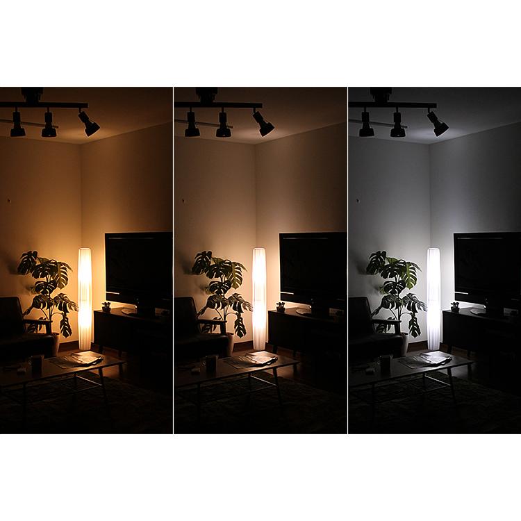 フロアライト led 電球付き リモコン付き 調色 調光式 間接照明