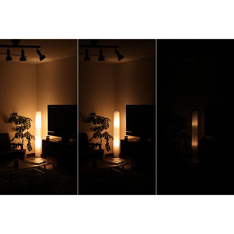フロアライト led 電球付き リモコン付き 調色 調光式 間接照明 寝室