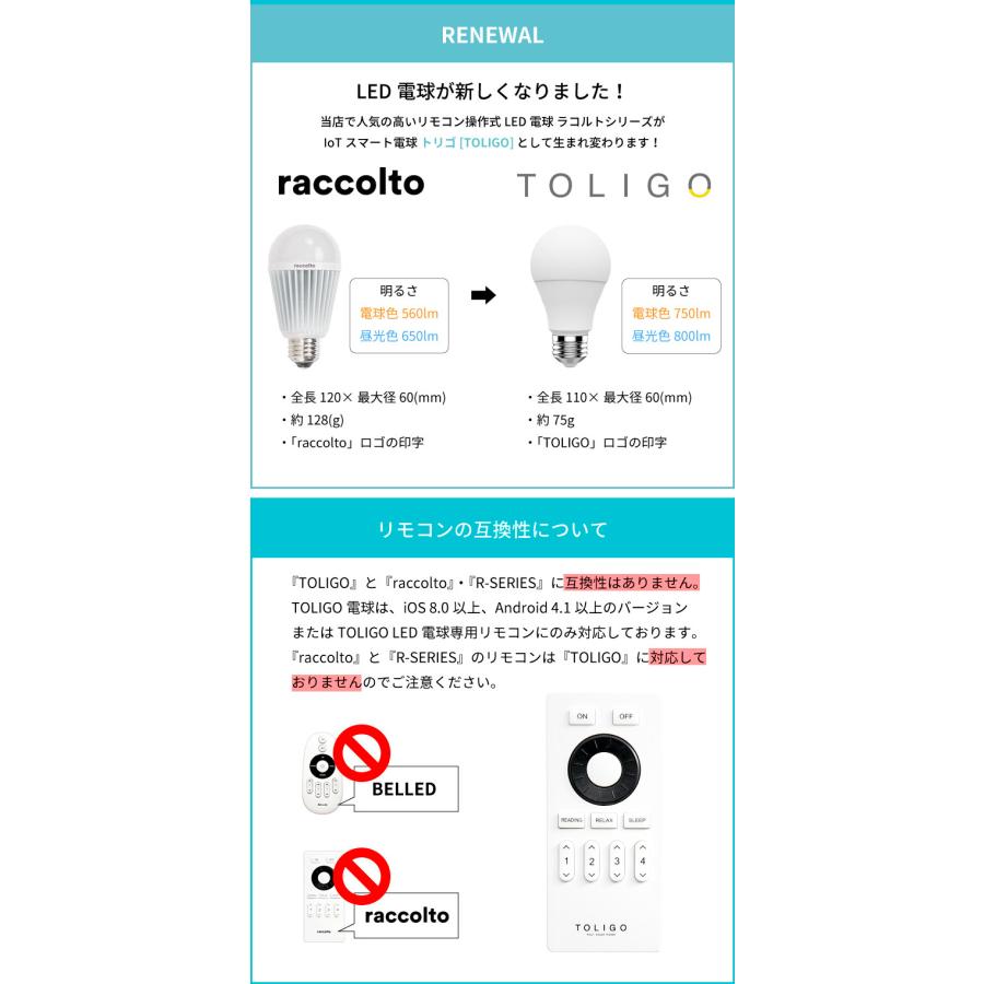 スマートLED電球 5球セット 60w相当 調色調光 E26口金 リモコン