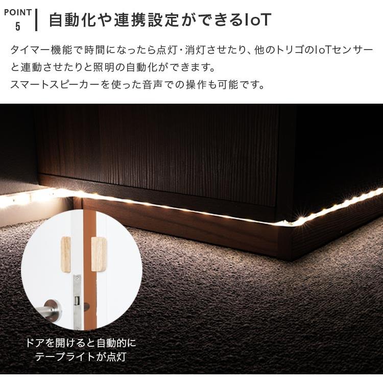 LEDテープライト RGB 調光調色機能付き バー風 ゲーミング 装飾 インテリア ライティング テープライト おしゃれ 北欧 間接照明 照明 電気 TOLIGO トリゴ | ブランド登録なし | 09