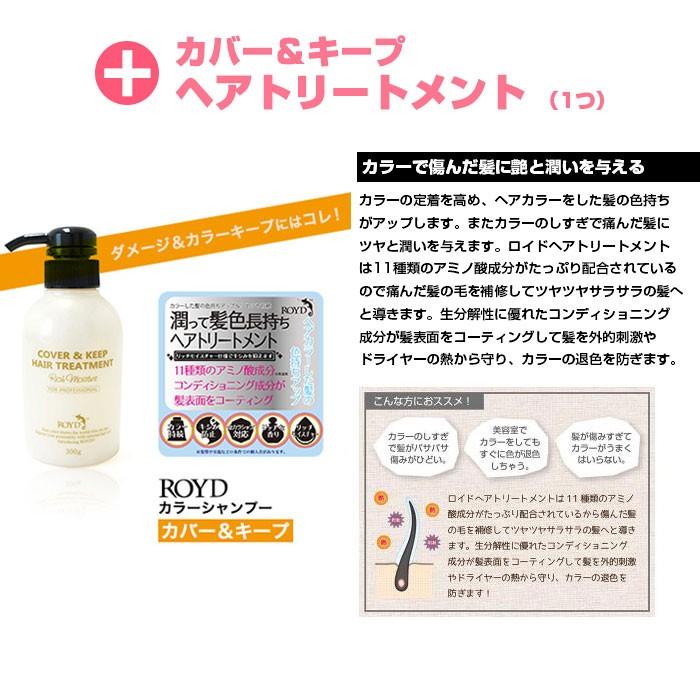 Royd ロイド お買い得セット カラーシャンプー 300ml ヘアトリートメント 300g 選べる5色 ヘアケア カバー キープ 国内正規品 送料無料 ポイント2倍 R 01n Beaufa ビューファ Yahoo 店 通販 Yahoo ショッピング