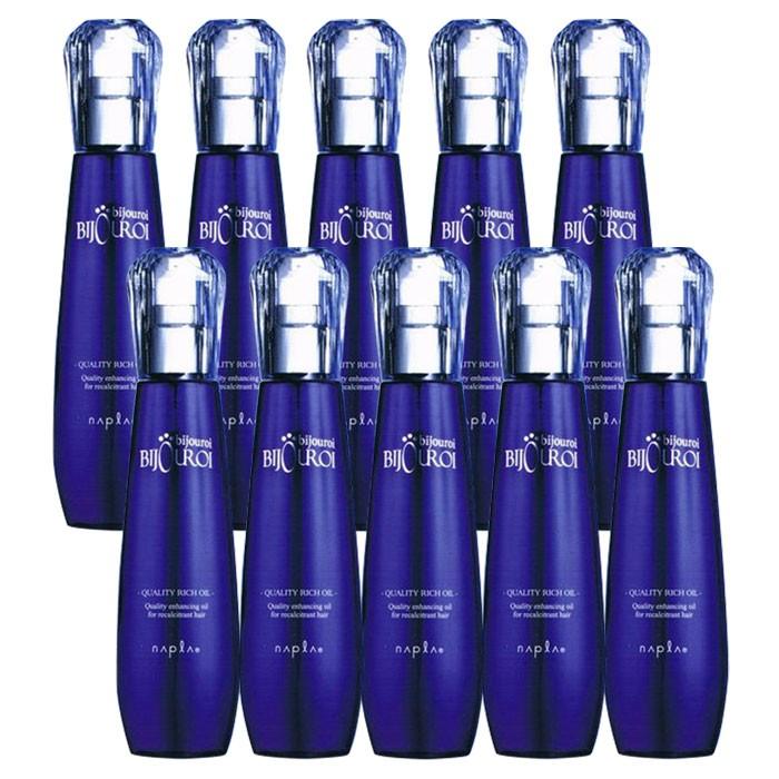 お買い得♪ 10個セット ナプラ napla ビジュロワ クオリティーリッチオイル 125mL 10個 洗い流さない ヘアトリートメント ヘアオイル 国内正規品
