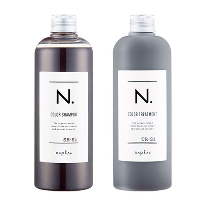 激安セット ナプラ N. エヌドット シルバー カラーシャンプー 320mL ＆ カラートリートメント 300g Si セット 各1個 アウトレット商品 国内正規品 送料無料｜beaufa