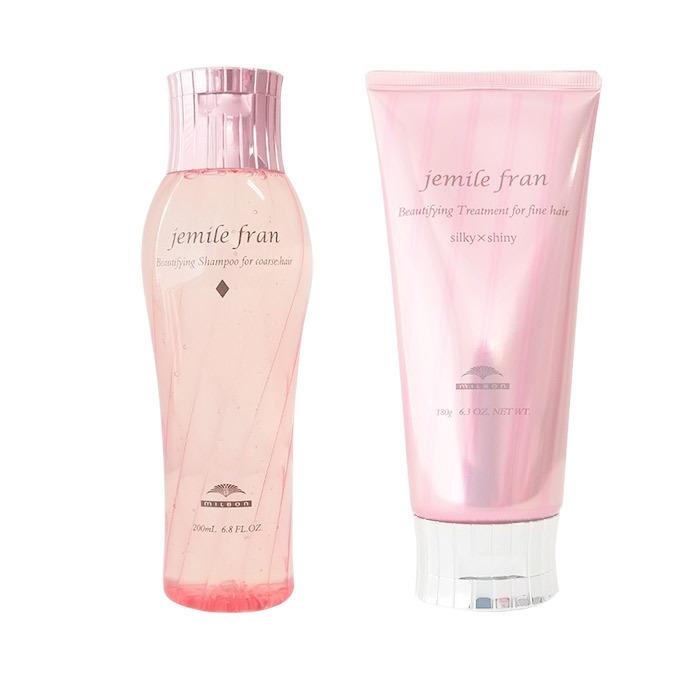 jemile fran ジュージーグロッシー トリートメント・シャンプーセット 楽天市場】【7/18と7/20限定！抽選で100％ポイントバック】〈60