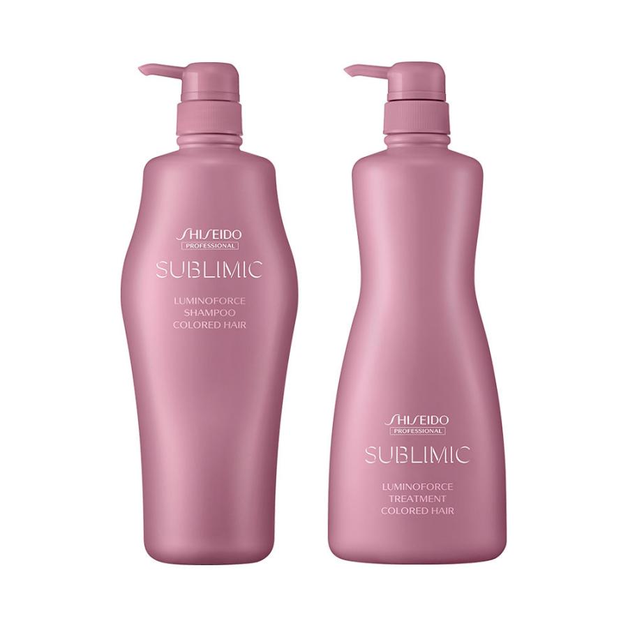資生堂サブリミックルミノフォース シャンプー＆トリートメント 1000mLセット SHISEIDO PROFESSIONAL 資生堂 サブリミック ルミノフォース