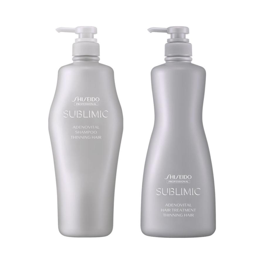 資生堂 アデノバイタル シャンプー トリートメント セット 各1000ml SHISEIDO PROFESSIONAL 資生堂 サブリミック アデノバイタル