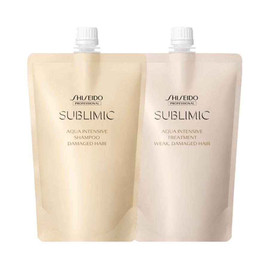 資生堂 サブリミック アクアインテンシブ シャンプー 450ml +