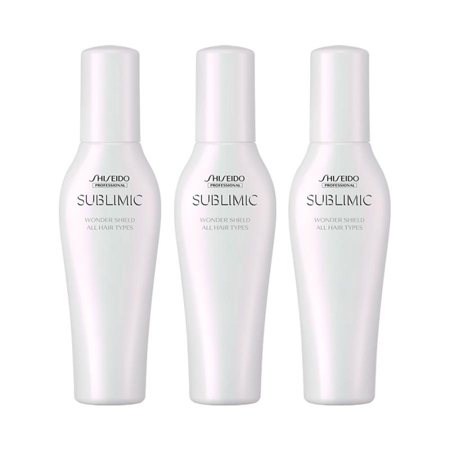 【新品未使用】資生堂サブリミックワンダーシールド　3本セット 3個セット 資生堂 サブリミック ワンダーシールド 125ml 洗い流さない