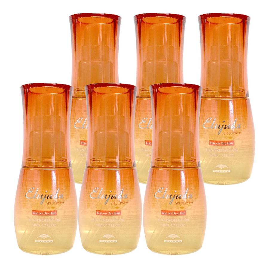 6個セット ミルボン エルジューダ サンプロテクト オイル 50ml SPF30
