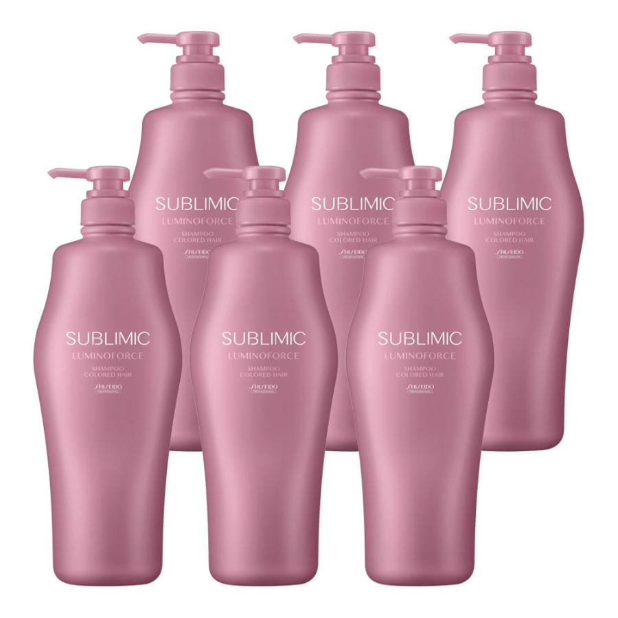サブリミック ルミノフォース シャンプー 1000mL 6個 6個セット 資生堂 サブリミック ルミノフォース シャンプー 1000ml