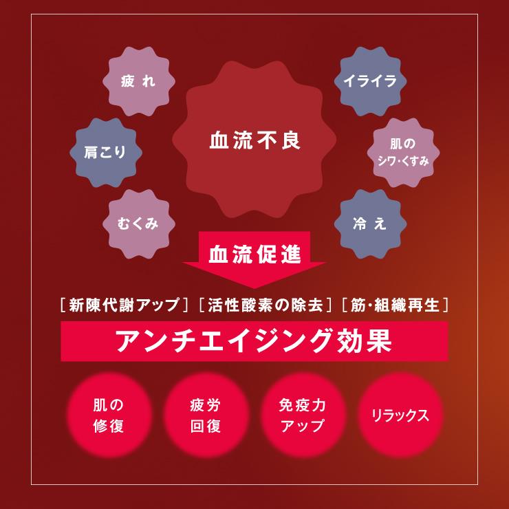 グルリア血流促進アイマスク gruria 血流促進 疲労回復 不眠 ストレス解消 免疫力アップ 冷え 肩こり 眼精疲労 土日祝も発送可 |  | 03