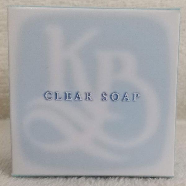 在庫有　送料最安 KBクリアソープ（枠練り石鹸）お風呂 毛穴 乾燥肌 洗顔 保湿 メンズ 旅行用 メイク落とし チュラサン 激落ち 敏感 ニキビ 40代 50代 | 