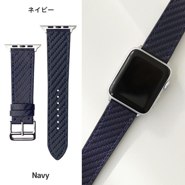 Apple Watch バンド ベルト Series Ultra2 9 8 7 SE 38 40 41 42 44 45 49mm カーボンレザー カーボン レザー レザーベルト 革ベルト 時計ベルト｜beaute-shop｜06