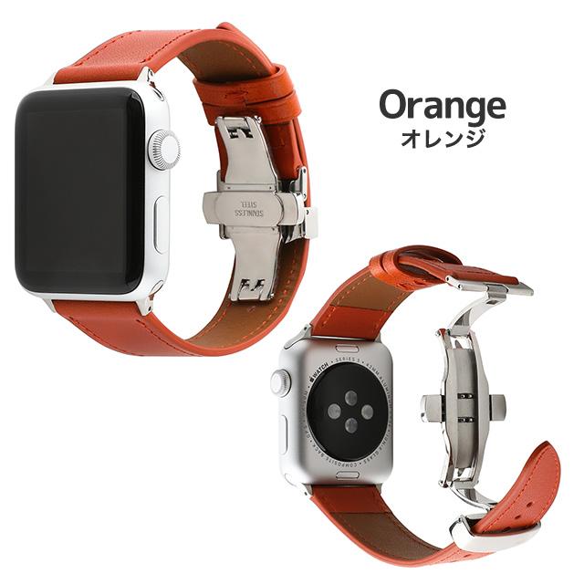 Apple Watch バンド 革 ベルト Dバックル プッシュ式 Series Ultra2 9 8 7 SE 38 40 41 42 44 45 49mm 栃木レザー レザー ベルト 時計ベルト｜beaute-shop｜09