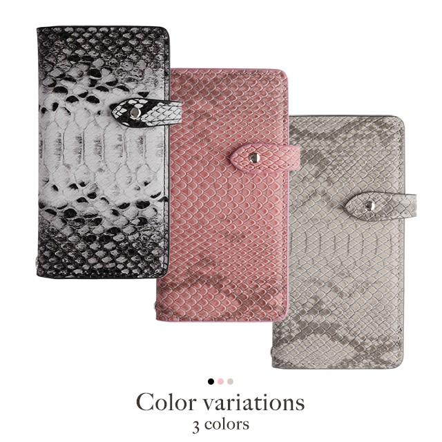 iPhone 17 ケース Air Pro Max 16 Plus 16e 15 14 SE 第三世代 13 12 11 8 7 iPhoneケース 手帳型 スマホケース レザー パイソン柄 スネーク | Apple | 01