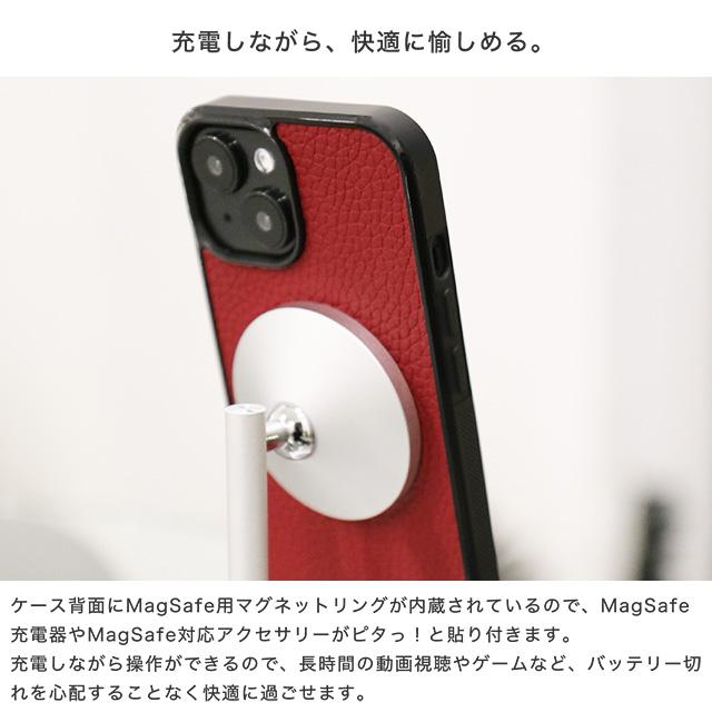 iPhone 17 ケース Air Pro Max 17e MagSafe対応 シュリンクレザー 本革