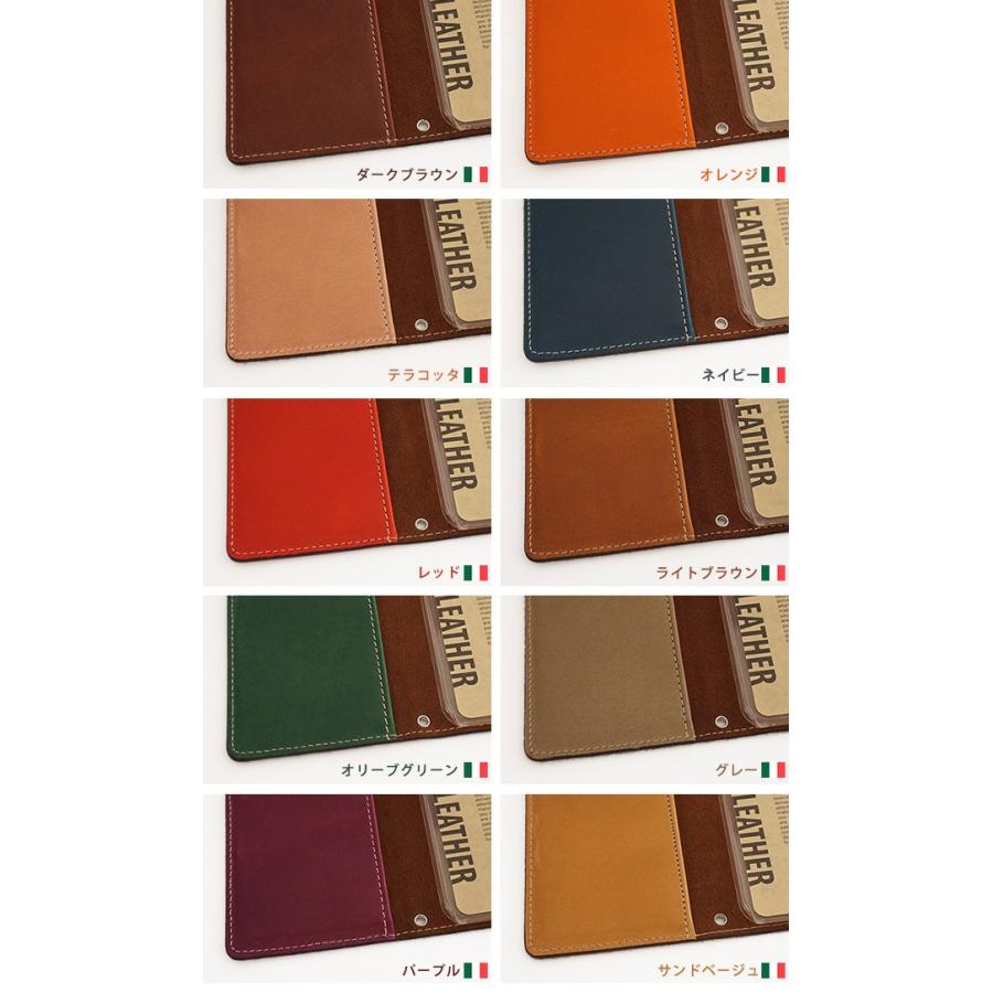 Xperia Xperia10 Xperia8 Xperia5 Xperia1 ケース エクスペリア スマホケース 手帳型 レザー ブッテロ イタリアンレザー 本革 手帳型ケース | SONY | 11