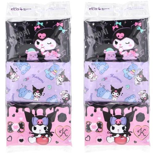 ハヤシ商事 【 2個セット 】 水に流せるプリントティシュ クロミ 16枚