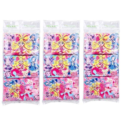 ハヤシ商事 【 3個セット 】 水に流せるプリントティシュ キミと