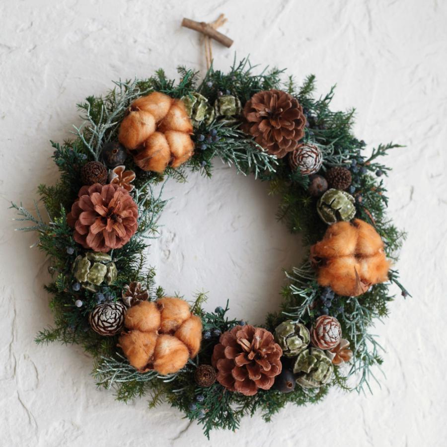 クリスマスリース 玄関 北欧 画像 手作り 飾り おしゃれ 壁掛け クリスマス 花 グリーン ブラウン 森の収穫 木の実のリース Cr Wm06 2 Cr Wm01 ビューティフルボーイ 通販 Yahoo ショッピング