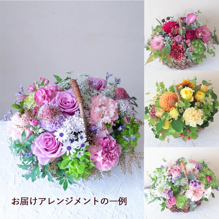 造花アレンジメント バスケット　フラワーアレンジ　ポピー　初夏インテリア　ギフト Beautiful Boy（ビューティフルボーイ） 誕生日 花 フラワーアレンジ