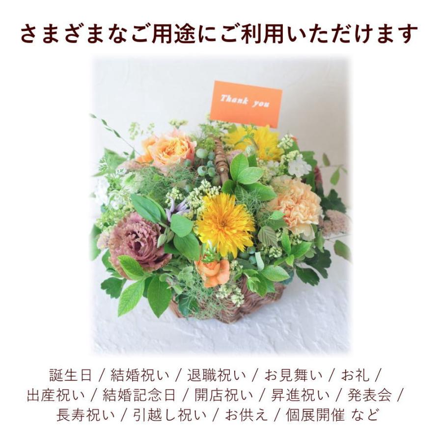 造花アレンジメント バスケット　フラワーアレンジ　ポピー　初夏インテリア　ギフト Beautiful Boy（ビューティフルボーイ） 誕生日 花 フラワーアレンジ