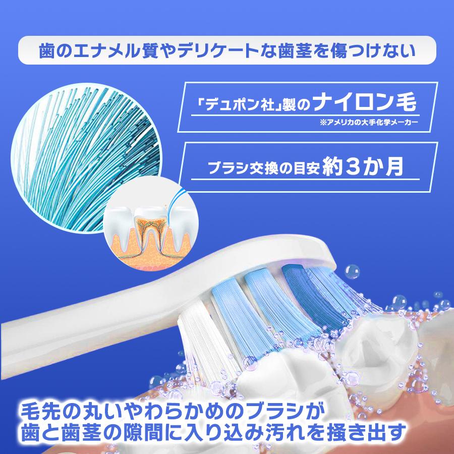 フィリップス ソニッケアー 替えブラシ HX9034 4本 sonicare 互換品 ガムヘルス｜beautiful-day｜04