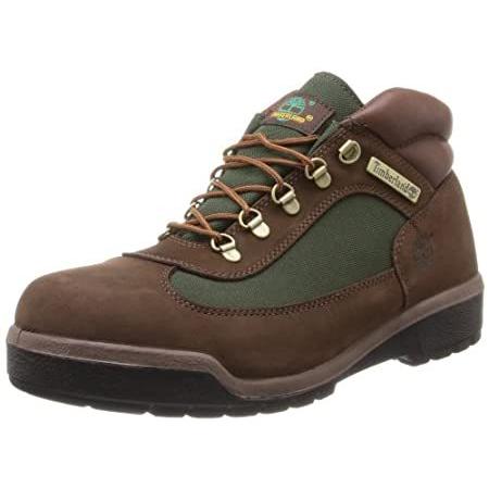 値頃 Field Icon Men's 特別価格Timberland Boot,Brown US好評販売中 M Green,7.5 Nubuck/Olive ゴルフシューズ
