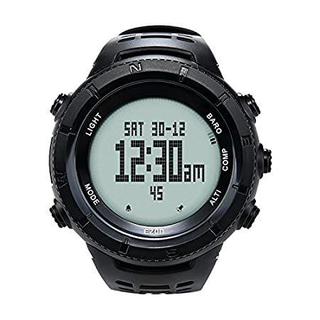 本物品質の 特別価格EZON登山ハイキングアウトドアスポーツウォッチコンパス高度計バロメーター温度計防水腕時計メンズのh001h11好評販売中 腕時計