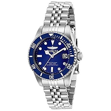 １着でも送料無料 Case & Bracelet Steel Diver Pro Women's 特別価格Invicta Quartz Wat好評販売中 Analog Dial Blue 腕時計