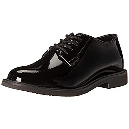 大人も着やすいシンプルファッション Black Shoe, Dress Uniform Gloss High Oxford Sentry mens 特別価格Bates Gloss, US好評販売中 8 ビジネスシューズ