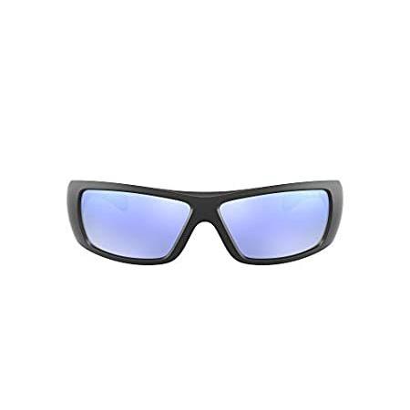 定番の冬ギフト 特別価格ARNETTE mens An4286 Sunglasses, Matte Black/Grey Mirror Water Polarized, 62好評販売中 スポーツサングラス