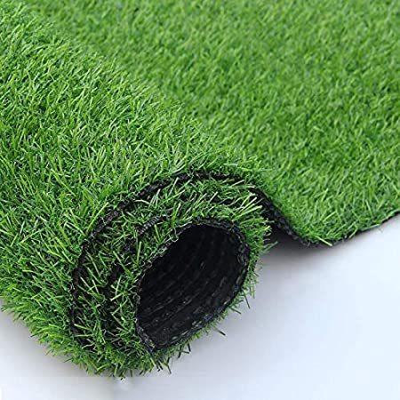 特別価格18mm Green Artificial Grass, Fake Faux Grass Turf Mat 15X15ft,Indoor Outdoo好評販売中 ベッド、クッション
